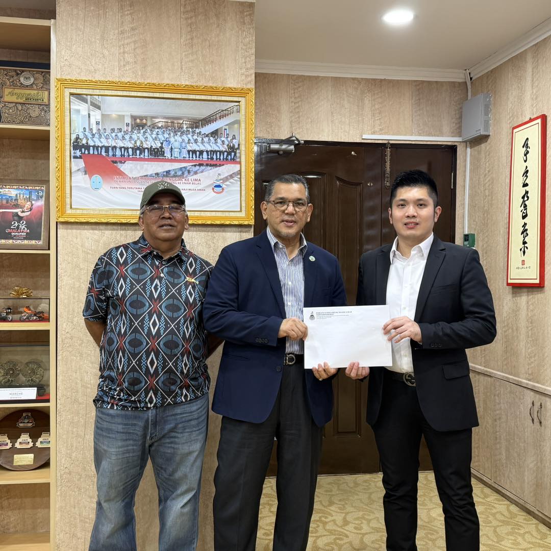 Nizam terima kunjungan Pengurus U20 Sabah FC di KBSK
