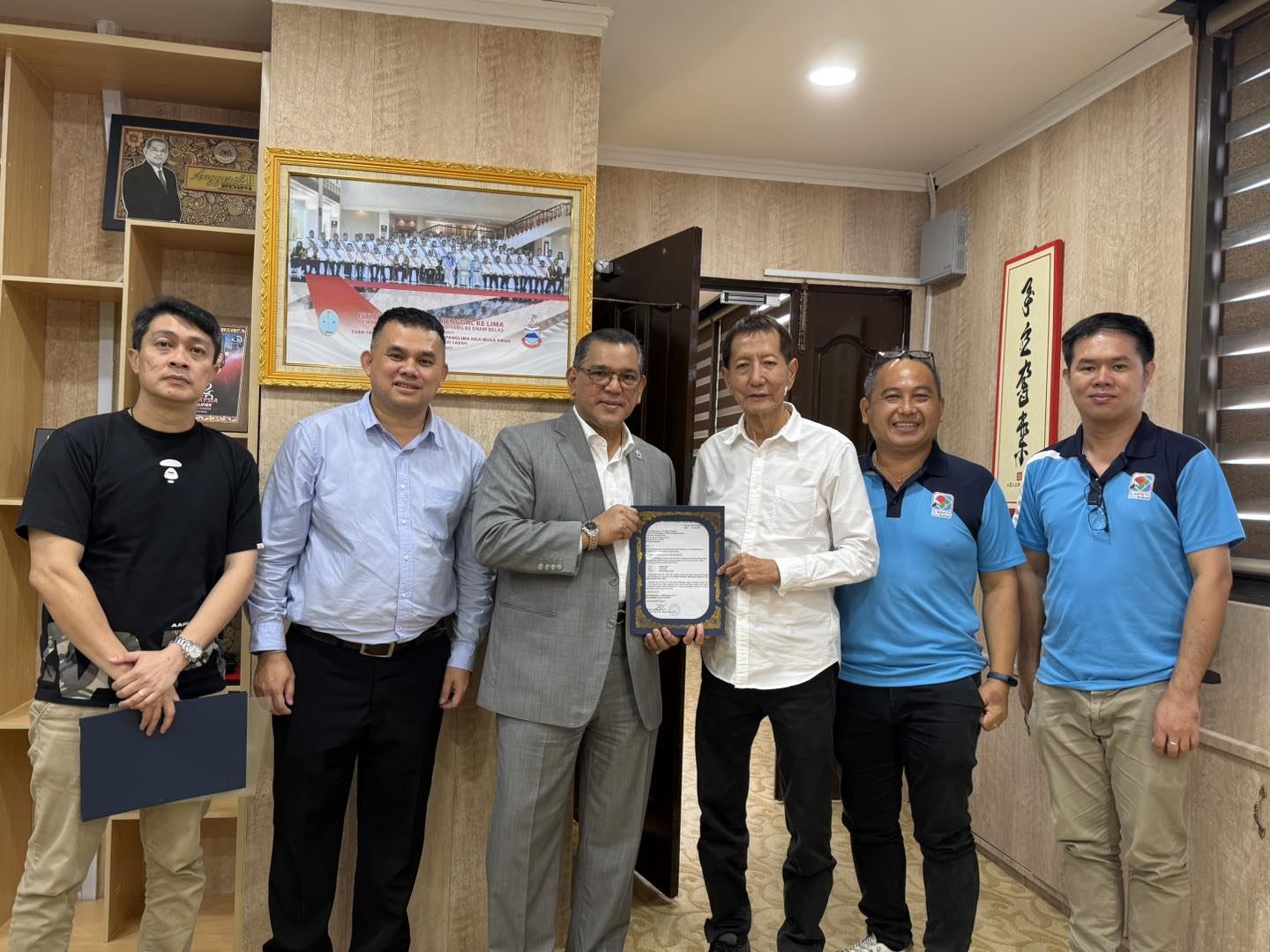 Kelab Ping Pong Kudat adakan kunjungan hormat, perkasa sukan akar umbi