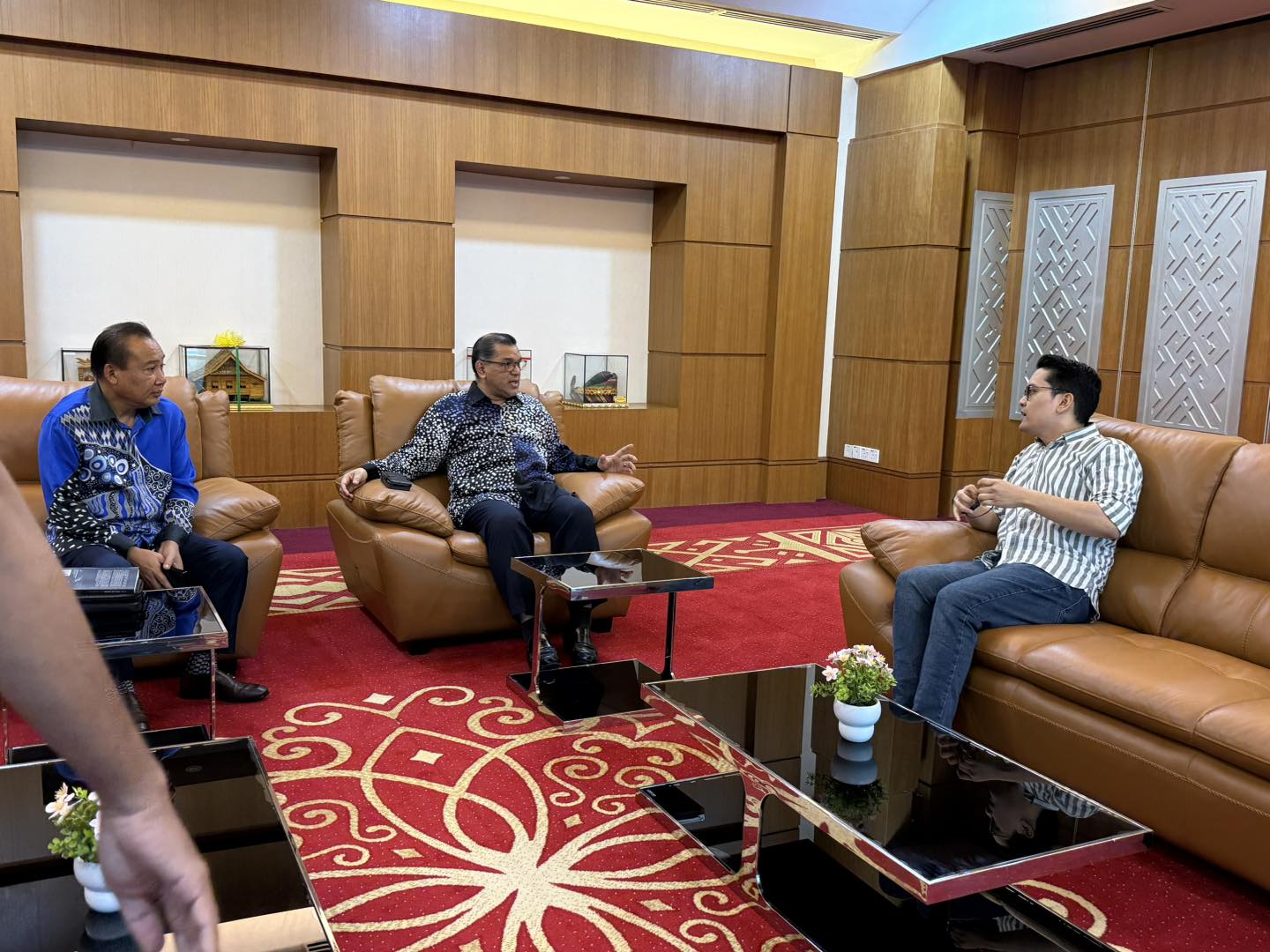 Nizam sambut kunjungan Menteri Belia dan Sukan Malaysia ke Sabah