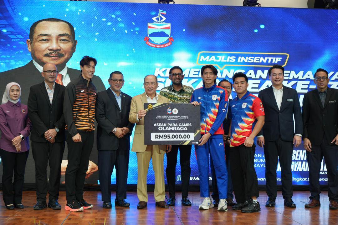 Insentif RM383,116 bukti komitmen Sabah hargai kejayaan atlet