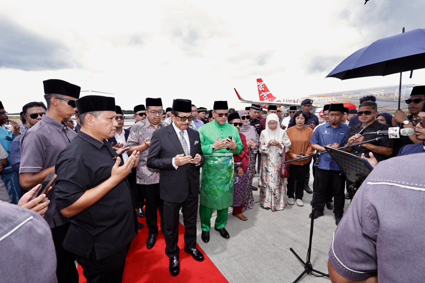 TYT Tun Musa Aman tiba di Tawau untuk lawatan rasmi dua hari