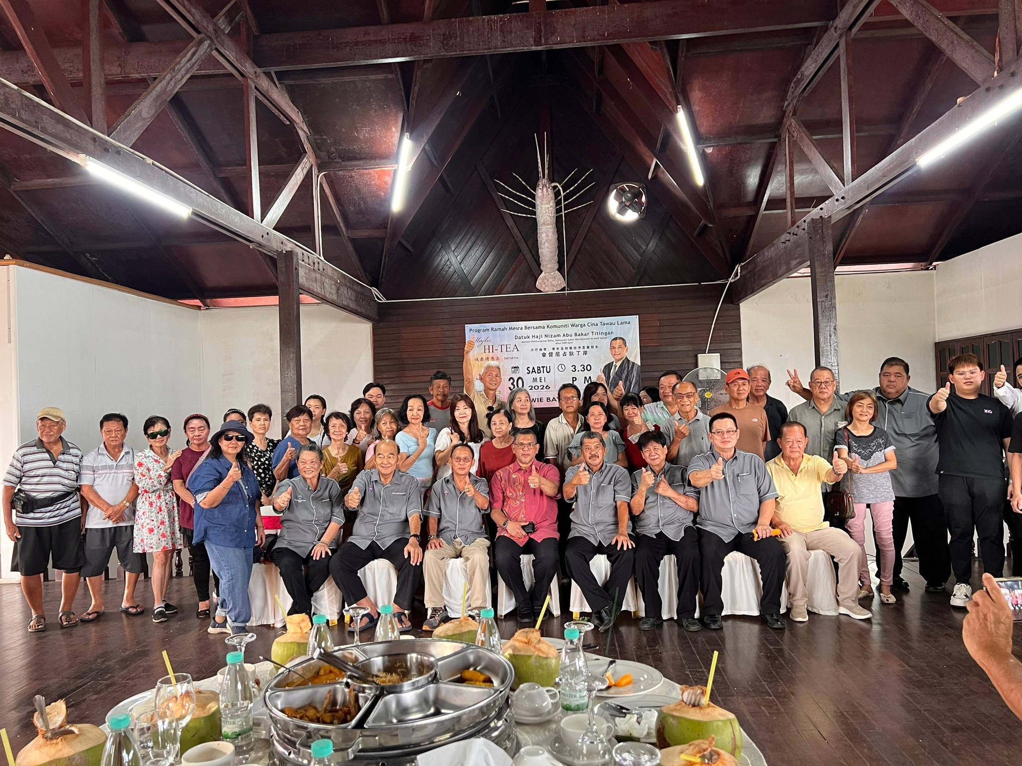 Nizam santuni komuniti Cina Tawau Lama dalam Program Ramah Mesra