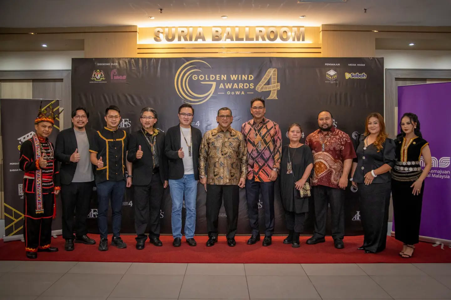 Nizam: Golden Wind Award iktiraf keberanian dan bakat komuniti kreatif Sabah
