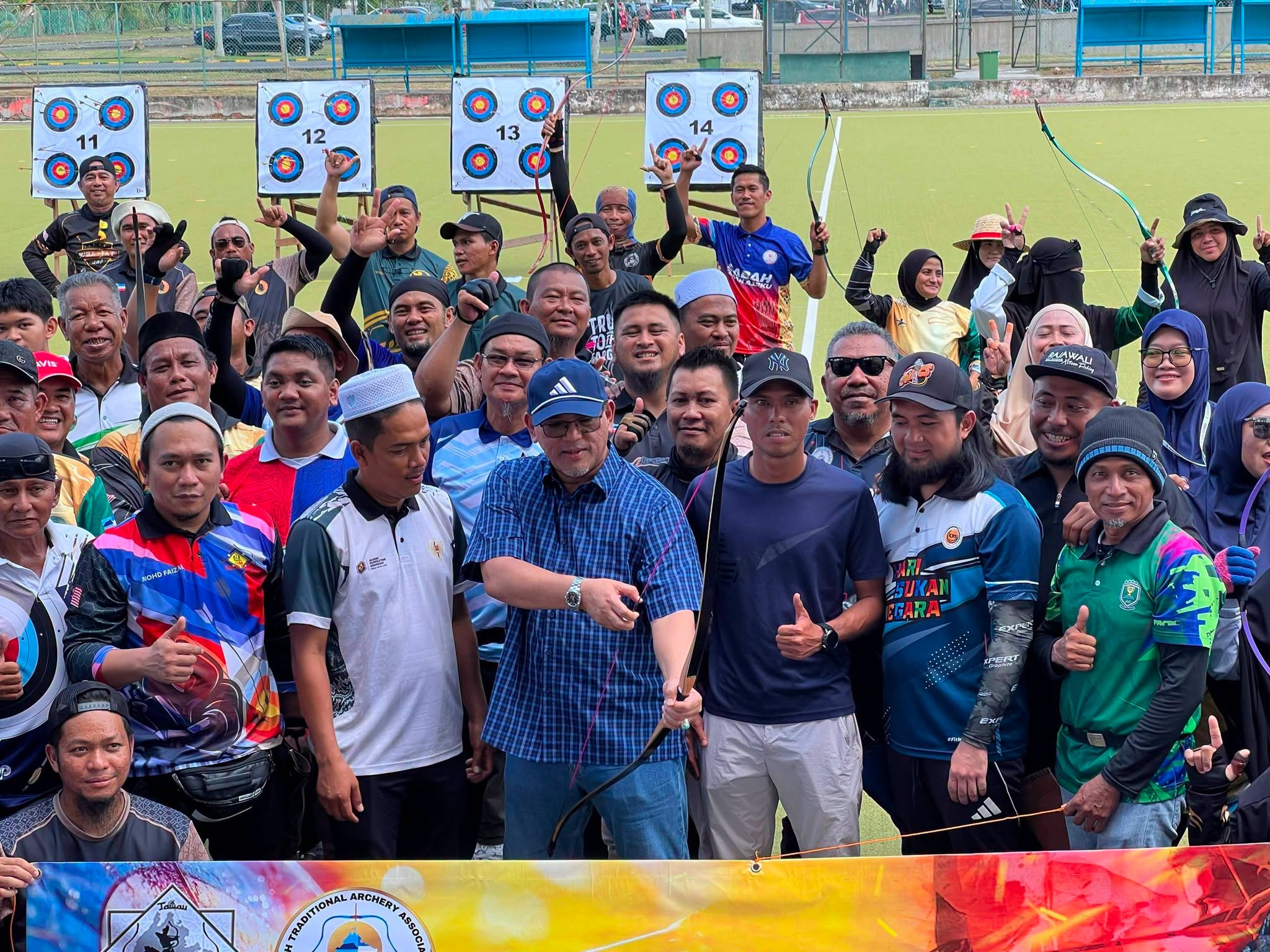 Nizam sempurnakan penutupan Kejohanan Memanah Tradisional Terbuka Tawau