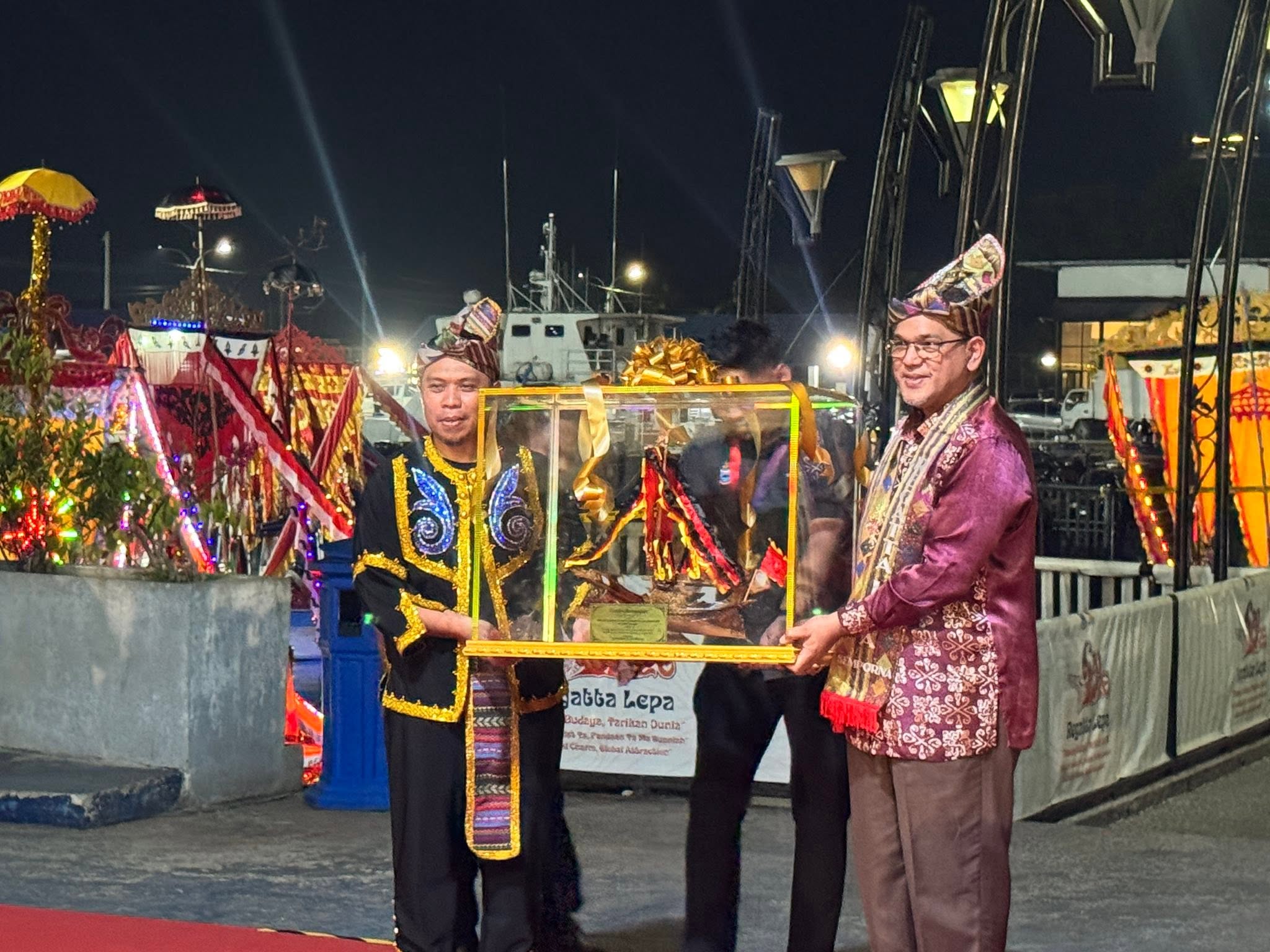 Nizam rasmikan Malam Sangom Maglami-lami sempena Regatta Lepa Ke-31